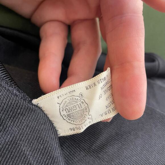 Ralph Montenero for Blanche Black Lace Slip Gown Size MEDIUM Vintage 1960’s - Picture 8 of 8